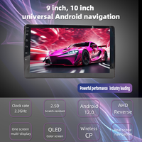Grand navigateur CarPlay portable sans fil de 9 pouces/10 pouces avec image de recul HD Aide à l'inversion stéréo de voiture Compatible Android IOS