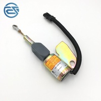 Pièces de machines de construction : Électrovanne de coupure de moteur diesel pour excavatrice 3991167 SA-4941-12 3964627 Électrovanne de coupure 4BT