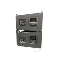 Ensemble de haut-parleurs de sonorisation professionnels Morin A12 3 voies Neo passifs, noir, 800W, pour scène de concert, prix usine, personnalisable