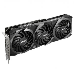 Carte graphique MSI GeForce RTX <span class=keywords><strong>3060</strong></span> <span class=keywords><strong>Ti</strong></span> <span class=keywords><strong>VENTUS</strong></span> 3X OC 8G d'occasion avec triple ventilateur Conception thermique Prise en charge de la mémoire GDDR6 RTX <span class=keywords><strong>3060</strong></span> <span class=keywords><strong>TI</strong></span> GPU - Product Image 3