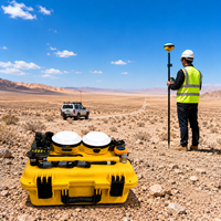 Venta al por mayor de fábrica: Receptor láser GNSS RTK de largo alcance, equipo de topografía GPS Ntrip, base y rover láser GNSS RTK