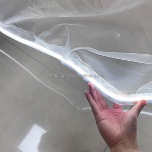 <span class=keywords><strong>Kit</strong></span> de drapage de <span class=keywords><strong>plafond</strong></span> en forme de S avec lumières LED pour <span class=keywords><strong>mariage</strong></span>, draperies blanches pour <span class=keywords><strong>plafond</strong></span> - Product Image 6