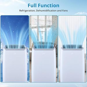 Aire Acondicionado Portátil de 9000-12000 BTU con Deshumidificador y Modo Ventilador, WiFi Tuya, para Uso en Hoteles - Product Image 6