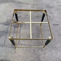 Support de table carré épaissi en acier inoxydable moderne pour café, restaurant, usage commercial, support de mobilier