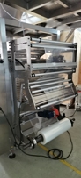 Machine d'emballage verticale automatique, machine de formage, de remplissage et de scellage, machine d'emballage VFFS pour sel, thé, feuilles