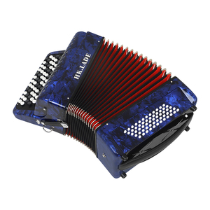 Clavier professionnel Sailulu en gros, bande arrière bleue AH-110, 62 touches, 60 basses, accord à 3 touches - Product Image 3