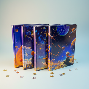 Diario con <span class=keywords><strong>Copertina</strong></span> Rigida del <span class=keywords><strong>Piccolo</strong></span> <span class=keywords><strong>Principe</strong></span>, Quaderno Goffrato Personalizzato - Product Image 2