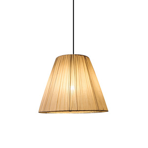 Lustre de restaurant chinois, luminaire suspendu rond en tissu, LED E27, pour salle à manger et salon de thé - Product Image 5