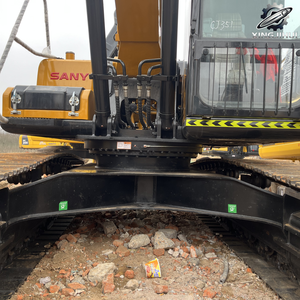 Excavatrice sur chenilles d'occasion SANY 215, marque japonaise d'origine, 22 tonnes, taille moyenne, excavatrice sur chenilles d'occasion - Product Image 3