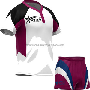Nuevo Uniforme de Rugby Unisex Personalizado de Talla Grande, 100% Poliéster Transpirable, Calidad Superior, Hecho en Pakistán, Nuevo Estilo Estampado - Product Image 5