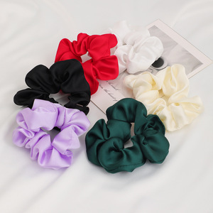 ชุดผ้าปิดตาและยางรัดผมผ้าซาตินสีตามสั่ง สำหรับนอนหลับ ของขวัญสำหรับเพื่อนเจ้าสาว - Product Image 3