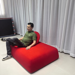 Macaron ngả sofa đặt lười biếng sofa thoải mái cho nằm hoặc ngồi phòng ngủ phòng khách trường l-hình dạng hiện đại có thể điều chỉnh - Product Image 4