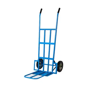 2 Wheel Trolley Heavy Duty Foldable Industrial Tool Folding Hand Carts Wheelbarrows