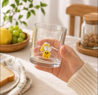Verre à double paroi au design moderne, verre à eau en cristal, verre à jus style Noël, verre à boisson froide pour le bureau, verre à vin