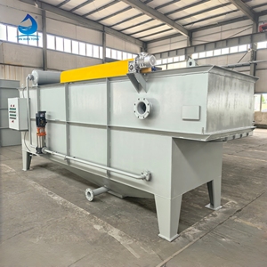 Station d'épuration des eaux usées MBBR avec pompe PLC, diffuseur d'<span class=keywords><strong>a</strong></span>ération en acier au carbone, média biofilm, bio-balles et réservoir d'<span class=keywords><strong>a</strong></span>ération - Product Image 1
