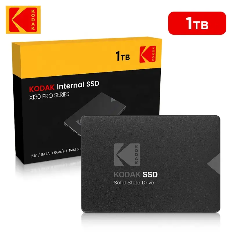 Kodak-Disque dur SSD X130, 128 Go, 256 Go, 512 Go, 2.5 Go, 1 To, 2.5 pouces, SATA III