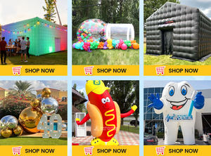 Maßgefertigte Aurora PVC Oxford Aufblasbare Leinwand Geldfang-Kabine mit Luftgebläse für Event-<span class=keywords><strong>Promotion</strong></span> Werbung Party-Nutzung - Product Image 6