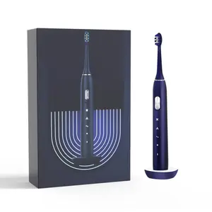Harga produsen sikat gigi sonik elektrik portabel pemutih IPX7 pengisi daya nirkabel tahan air untuk dewasa