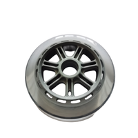 Roues de patin à roues alignées personnalisées de 125mm x 120mm 70mm pour enfants Roue à rouleaux Flash pour accessoires de scooter électrique pour enfants en plein air