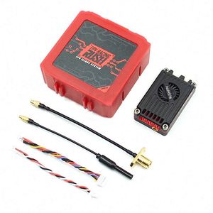 Émetteur vidéo VTX haute puissance 48CH avec boîtier CNC pour drones à longue portée à aile fixe RC FPV DIY RUSH TANK MAX SOLO 5.8GHz 2.5W - Product Image 6