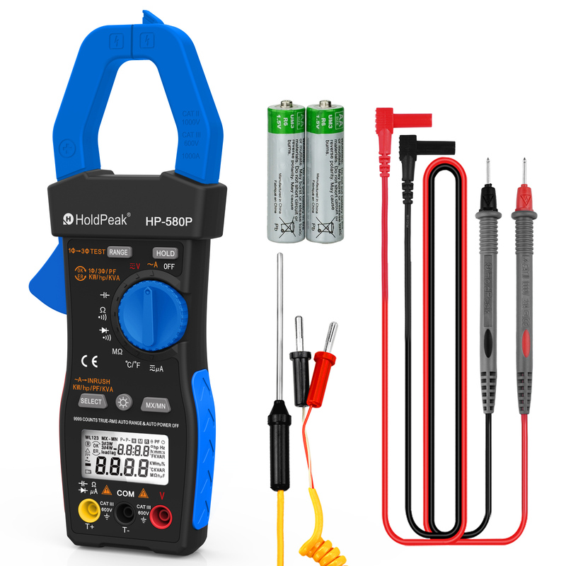 HoldPeak HP 580P Clamp Meter 9999