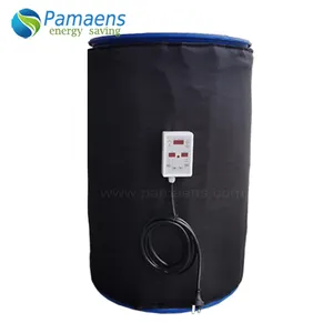 Chaquetas de calentador de tambor de plástico duradero, mantas de calefacción de tambor con Control de temperatura