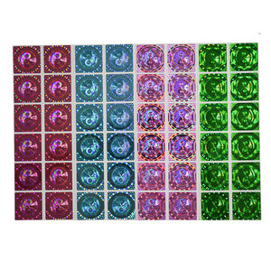 カスタム電話偽造防止効果防水保証3Dホログラム改ざん明らかなボイドセキュリティシールフォイルラベルステッカー - Product Image 2