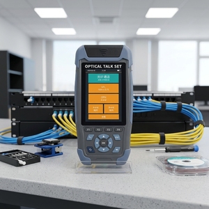 เครื่องทดสอบสายไฟเบอร์ออปติก NK310 Fiber Talk-Set สำหรับการทดสอบการสื่อสารโทรคมนาคม FTTH - Product Image 4
