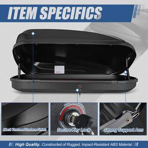 Muestra Gratuita de Bolsa de Equipaje Impermeable para Techo de Auto, Bolsa de Carga para Techo de Auto, Portaequipajes para Techo de Auto sin Barras, Almacenamiento de Equipaje - Product Image 2