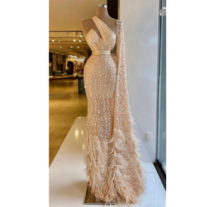 Buy Beads Evening Dress From Istanbul Elegant Emerald Design | Alibaba.com