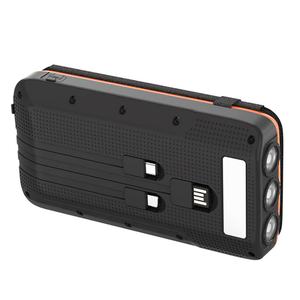 Batterie externe solaire portable grande capacité avec panneau solaire 3 fils 16000 mAh et charge rapide sans fil - Product Image 5