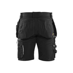 BLAKLADER - 159818609900C48 Craftsman <b>shorts</b> with <b>stretch</b> Black - EAN 7330509838495 <b>WORK</b> TROUSERS <b>WORK</b> <b>SHORTS</b> - Product Image 2