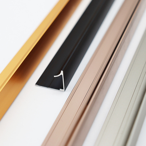 Bandes d'angle en aluminium argenté durable en gros pour le coin extérieur de mur - Product Image 2