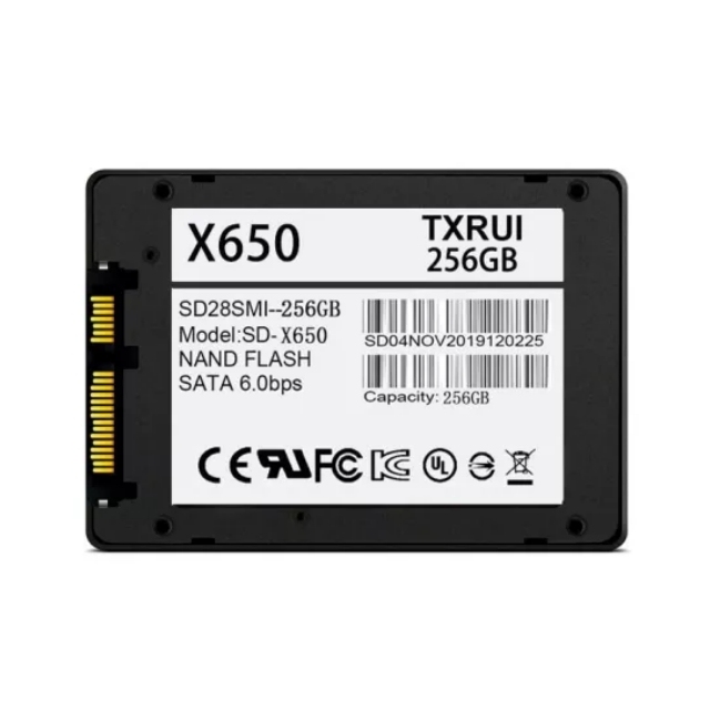 256G SATA III Internal SSD Hard Drive Built-in Desktop Application with Plastic Shell 2.5 SATA 3.0 Expansion Port