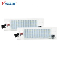Vinstar Canbus Emark DOT SAE certifié LED lampe de plaque d'immatriculation de voiture pour Opel Zafira Astra Corsa Insignia Adam Vectra 09