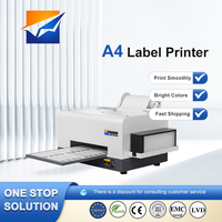 Imprimante d'étiquettes couleur A4, machine d'impression d'autocollants imperméables, imprimante d'étiquettes en rouleau pour les étiquettes de produits, de bouteilles, d'emballages alimentaires, OEM