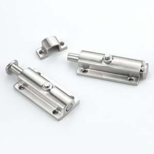 Stainless Steel Security <b>Spring</b> <b>Bolt</b> for Cabinet Door Window LS406 - Product Image 1