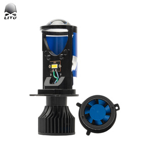 Projecteur super lumineux lentille de phare LED Mini H4 LED H7 ampoules de phare <span class=keywords><strong>Laser</strong></span> 100W 20000LM lentille de projecteur LED de voiture Bi - Product Image 5
