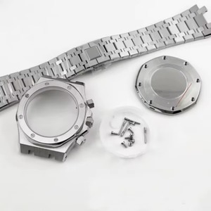 New Modified 41mm Stainless Steel <b>Case</b> <b>Watch</b> Accessories for Vk63 Quartz Movement 31.8 mm Dial - Product Image 6