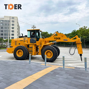 รถตักเทอร์5000กก. 5ตันล้อ5ตันล้อหน้าพร้อมเบรกเกอร์สินค้าโรงงาน - Product Image 3