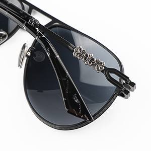 Proveedor de Shenzhen, Gafas de Sol de Doble Puente con Lentes Azules Coreanas Famosas, para Hombre y Mujer, para Senderismo y Camping, con Degradado, Servicio de Diseño Personalizado - Product Image 6