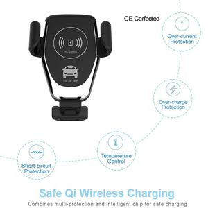Support de téléphone sans fil pour voiture X321, best-seller, chargeur sans fil rapide 10W, supports de téléphone portable pour voiture - Product Image 4