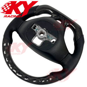 Volant de voiture sport en fibre de carbone personnalisé pour Smart Fortwo 2014-2019 Forfour Prime Electric Drive Cabrio - Product Image 3