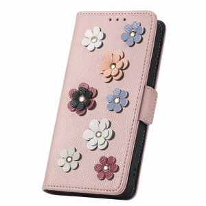 เคสหนังมีกระเป๋าเงินลายดอกไม้3D สำหรับ iPhone 11/12/13/14 /16 promax/ 15เคสใส่บัตรเครดิต S24สำหรับ Galaxy S23FE - Product Image 2