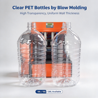 Mesin Tiup Botol PET 500ML Pasokan Pabrik untuk Botol 2L, Mesin Cetak Tiup 2L-2
