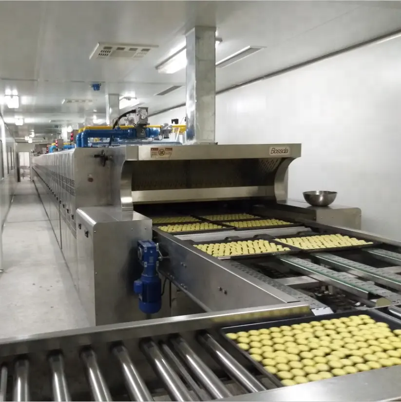 Bossda Standard Tunnel Oven can equip Industrial Bakery Production Line