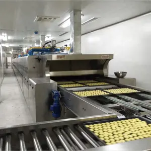 Bossda 표준 갱도 오븐은 산업 빵집 생산 라인을 장비 할 수 있습니다