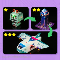 Kit de circuits en papier magique Montessori EPT, projet STEM Future City, ensemble de construction électronique DIY avec lumières LED pour enfants de 8 ans et plus