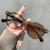 Nouvelles montures de lunettes unisexes rondes en TR90 MK10459 pour tous les types de visage, anti-lumière bleue, photochromiques, verres transitionnels Photogray