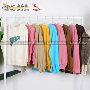Sudadera Oversize de Invierno KungFu KingAAA para Mujer, Holgada, Limpia, 90% Mezcla, Estilo Urbano, Tops Casuales, Ropa de <span class=keywords><strong>Segunda</strong></span> <span class=keywords><strong>Mano</strong></span> - Product Image 3